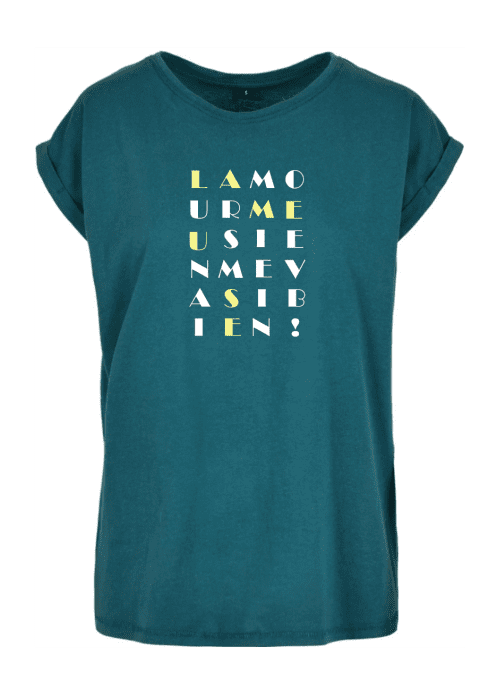 T-shirt femme L'amour meusien me va si bien !