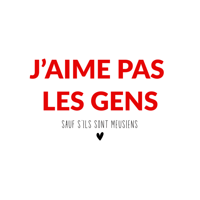 Mug J'aime pas les gens