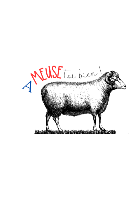 Mug "Ameuse-toi bien"  -mouton